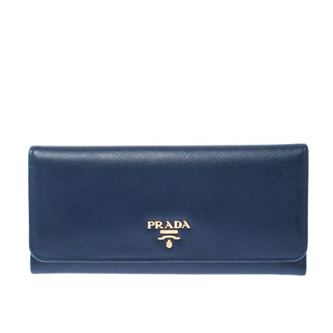 blue prada wallet|authentic prada wallet sale.